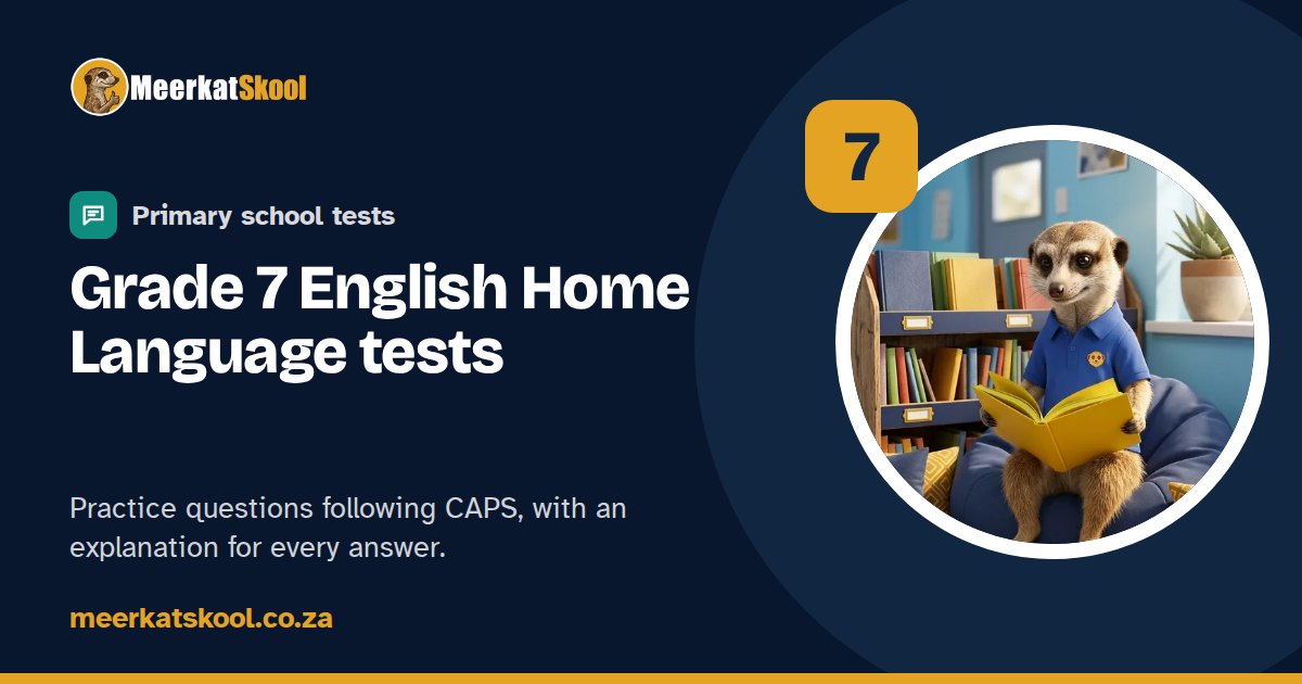 Language Test Paper Grade 7 English Home Language Exam Papers & Memos (PDF) + Tests ...